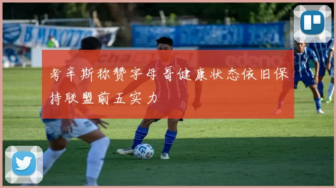 考辛斯称赞字母哥健康状态依旧保持联盟前五实力